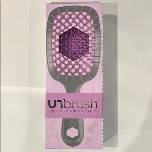 ⭐️ Tik Toc Brush⭐️Unbrush Hair Detangler in Purple and Gray